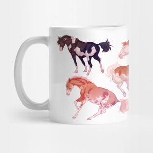 Three Horses Mug